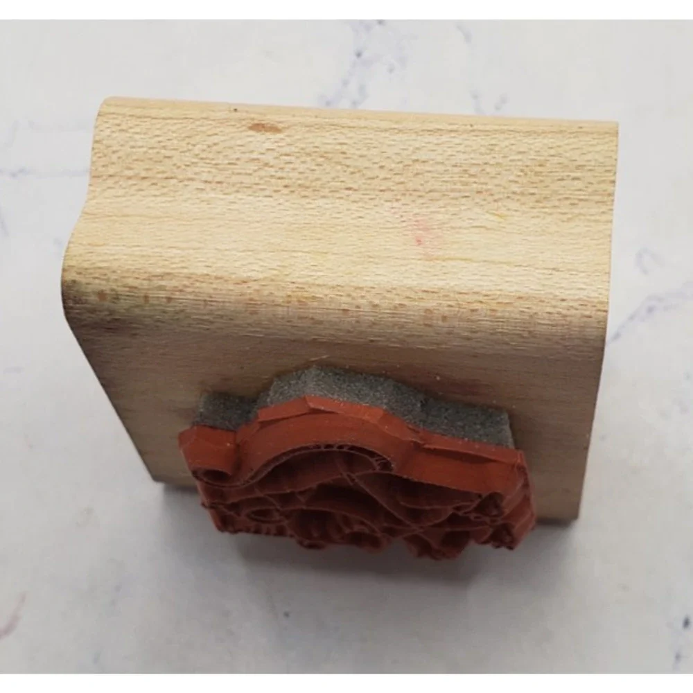 Stampin Up Happy Party Mouse Wood Mounted Rubber Stamp - Picture 5 of 7